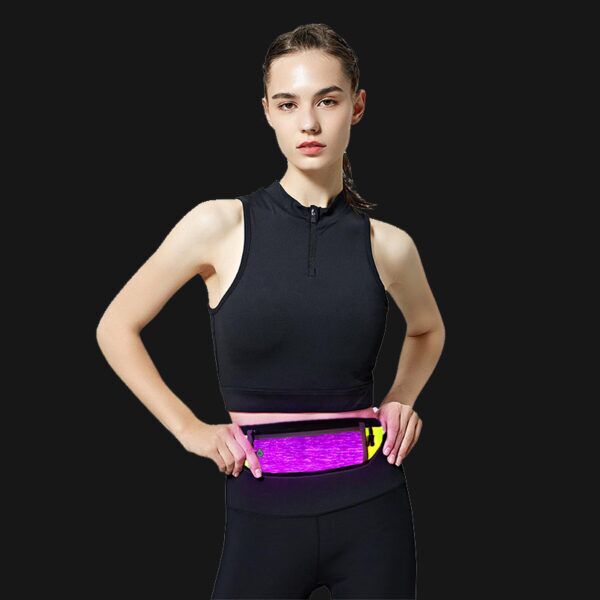 Light Up Sport Fanny Pack Running Waist Bag LUMISONATA